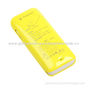 Mobile Power Bank for Cellphones and Tablet PCs with 6,000mAh Capacity